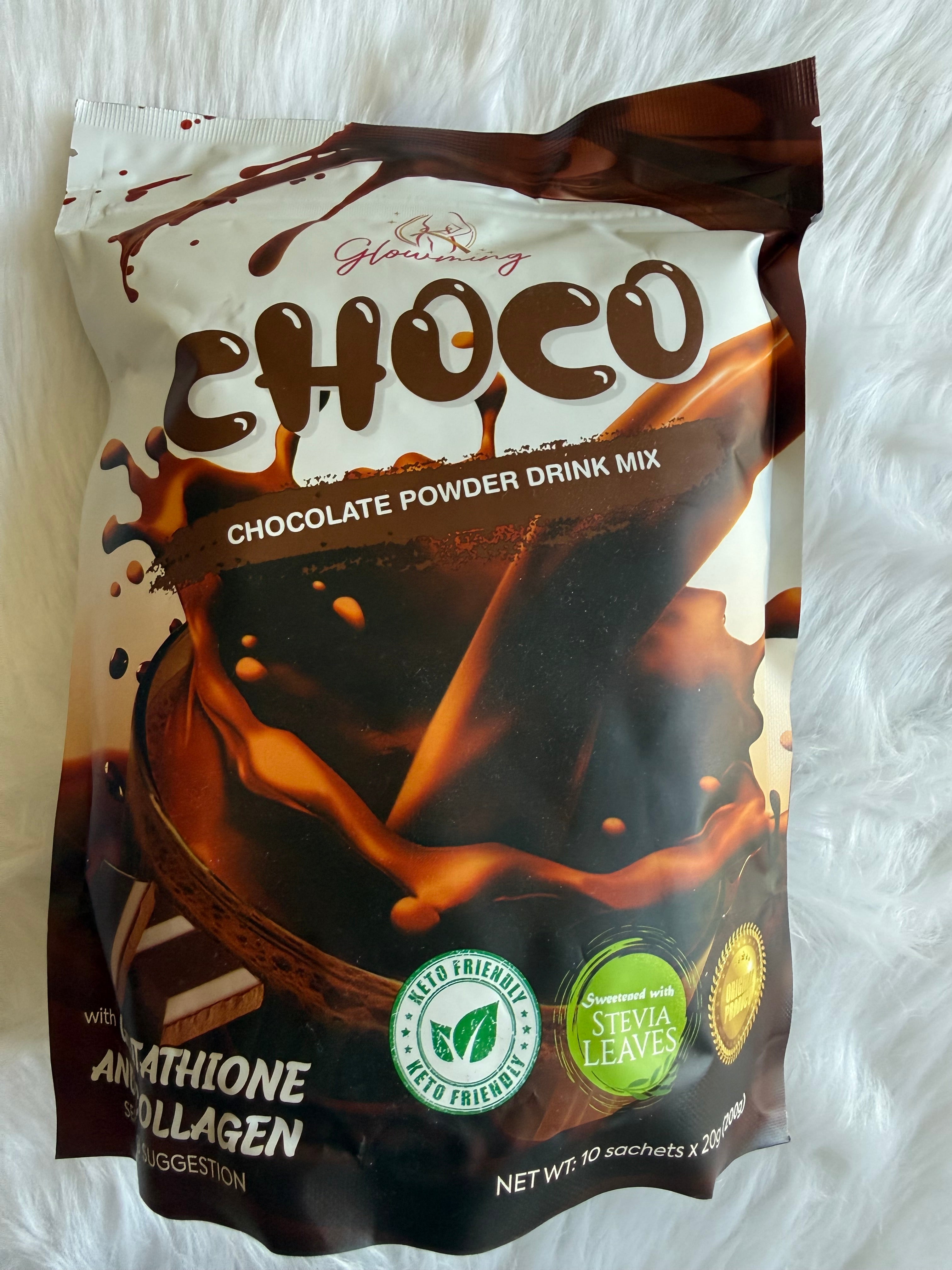 Glowing Chocolate Drink