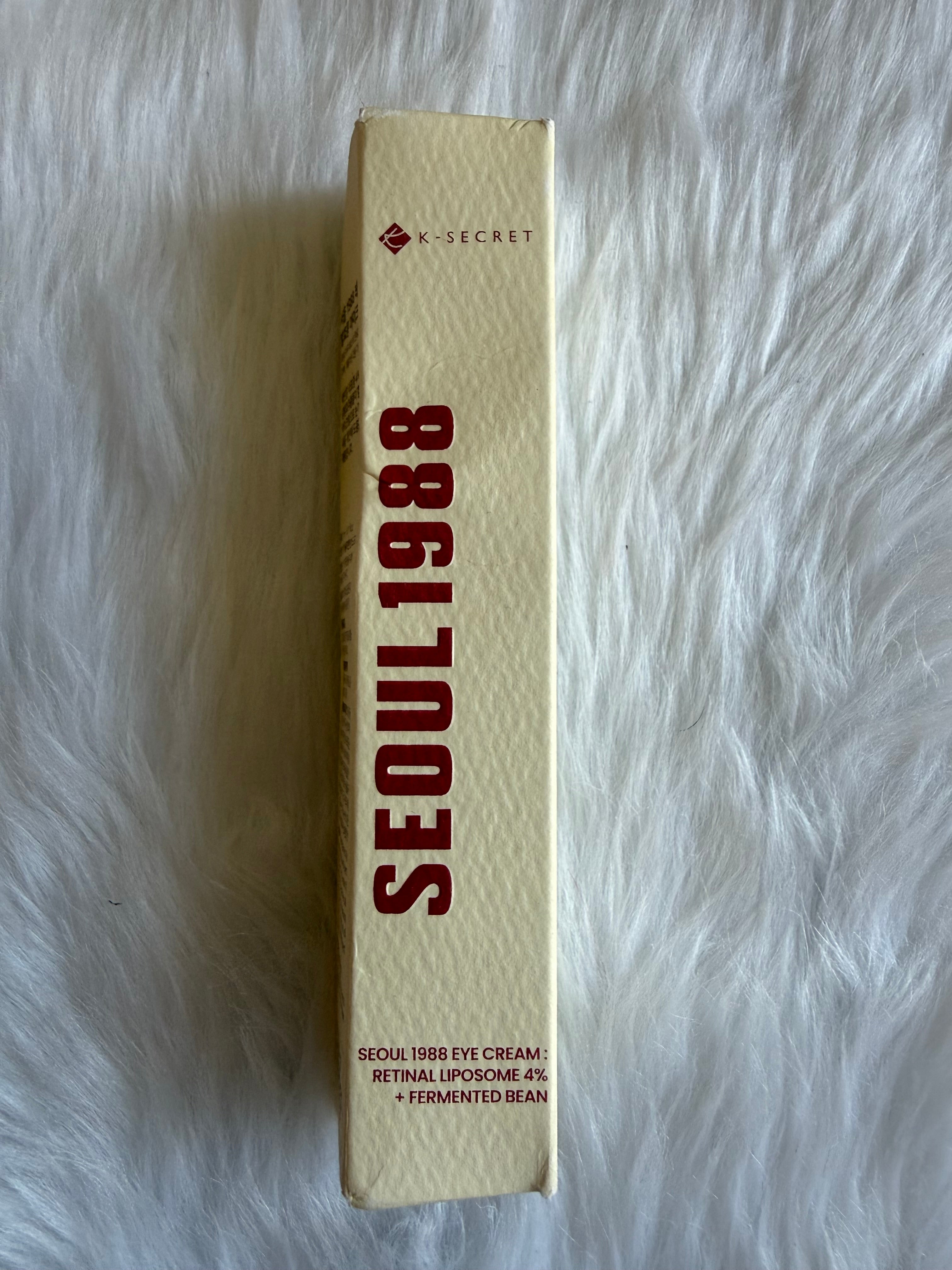 K-Secret Seoul 1988 Eye Cream