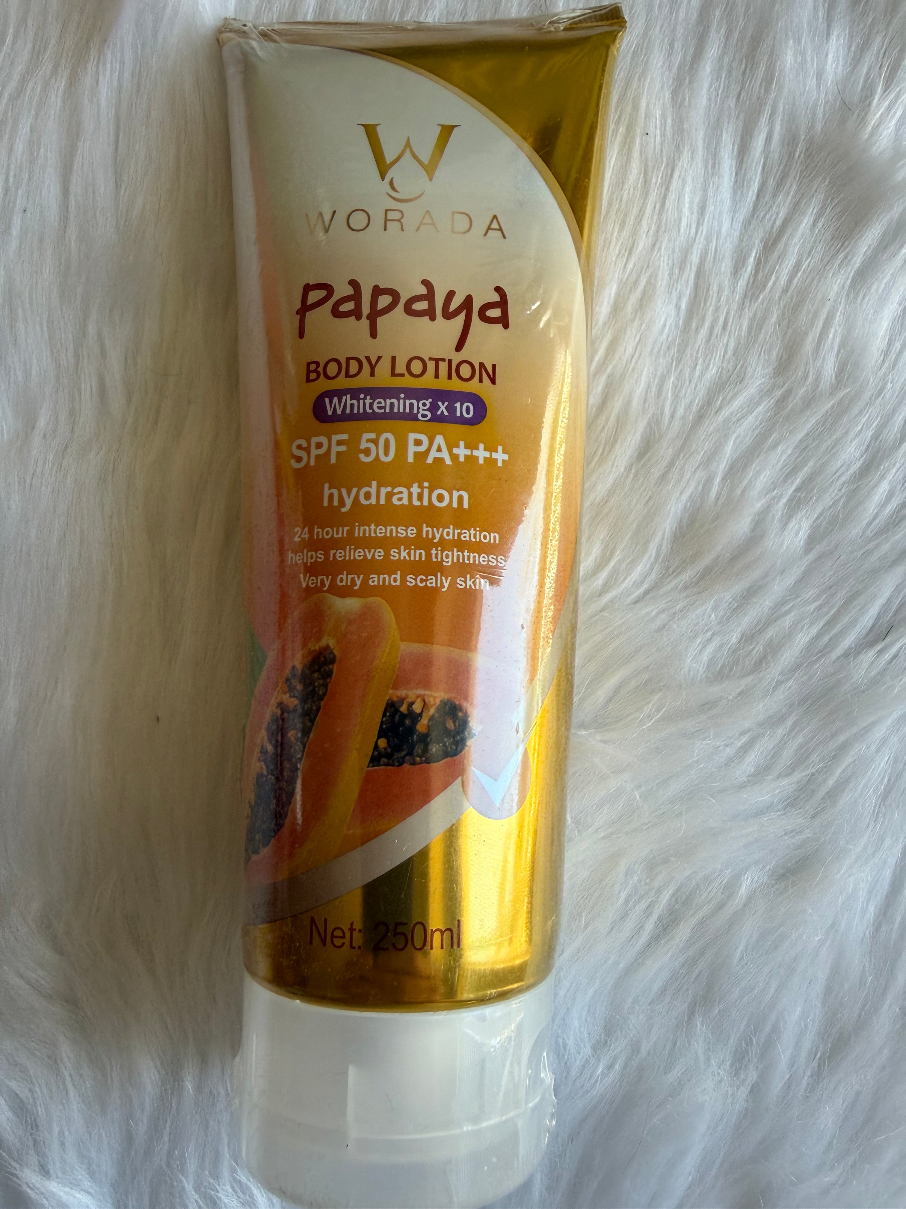 Worada Papaya Whitening Body Lotion