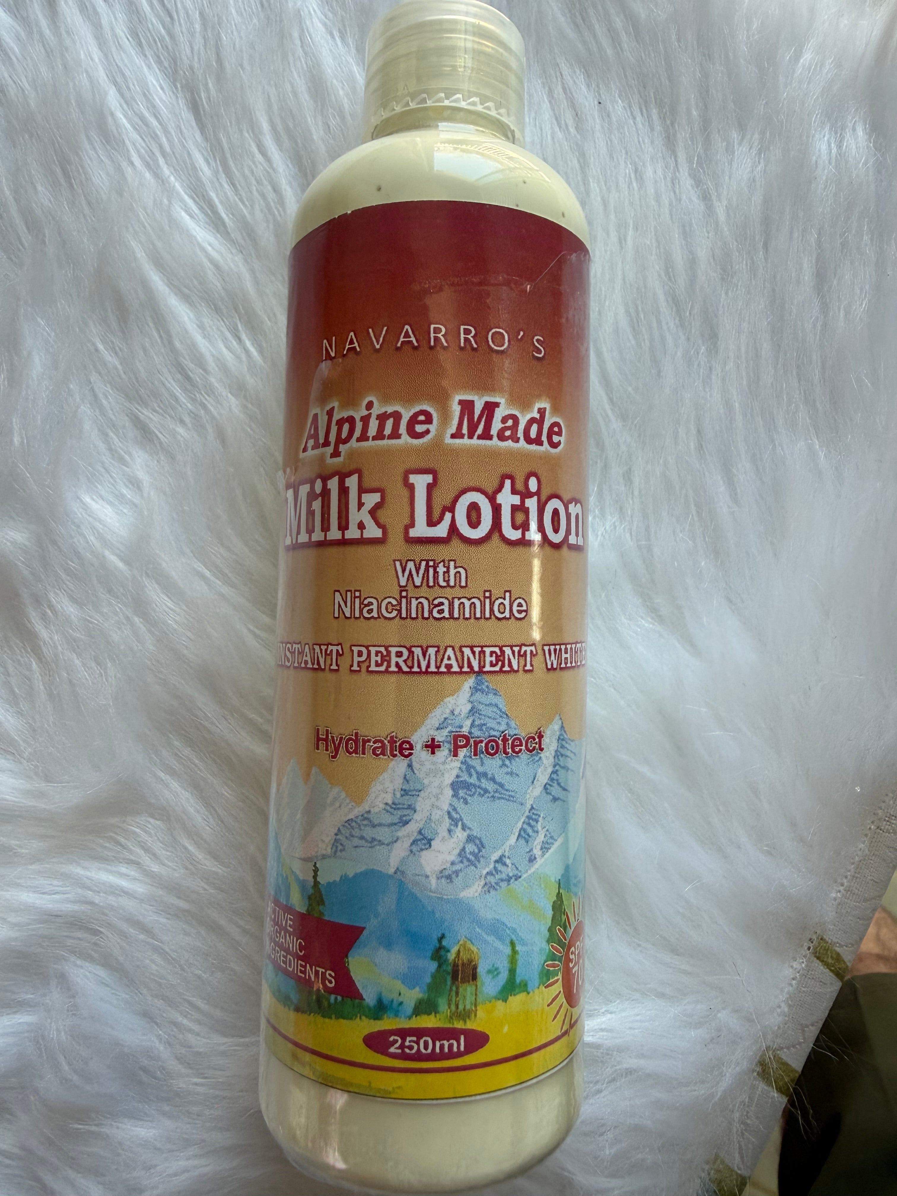 Navarro's Milk Lotion